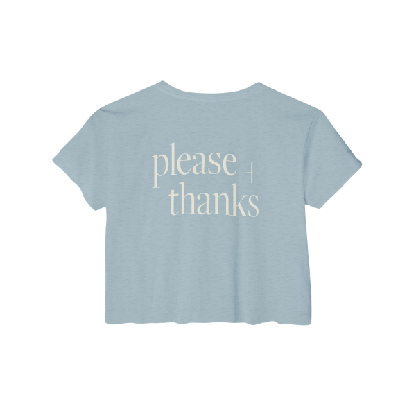 The Understated Crop Tee