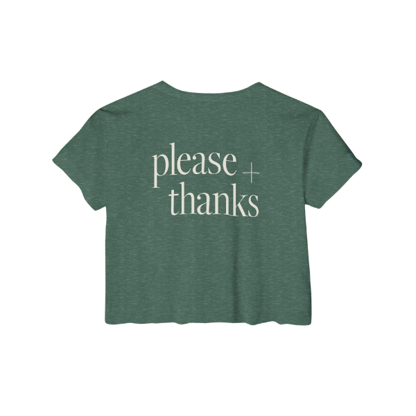 The Understated Crop Tee