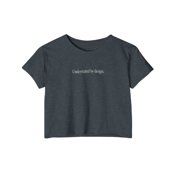 The Understated Crop Tee