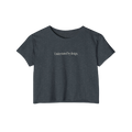 The Understated Crop Tee