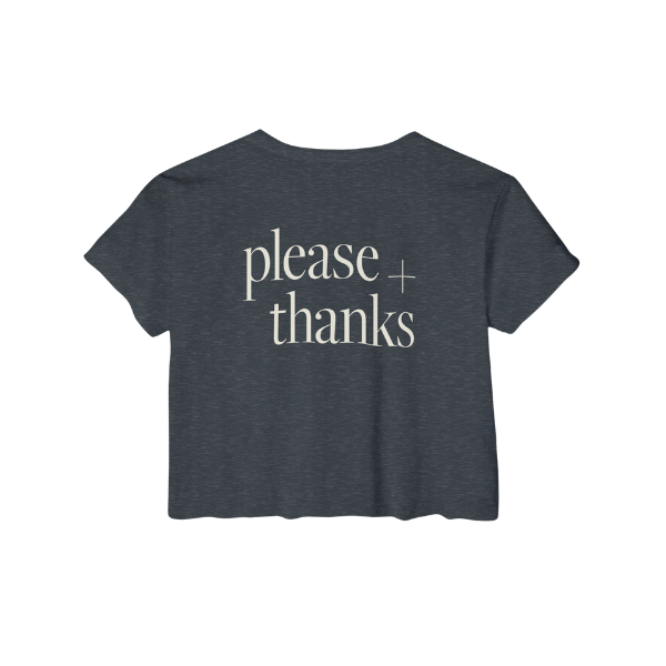 The Understated Crop Tee