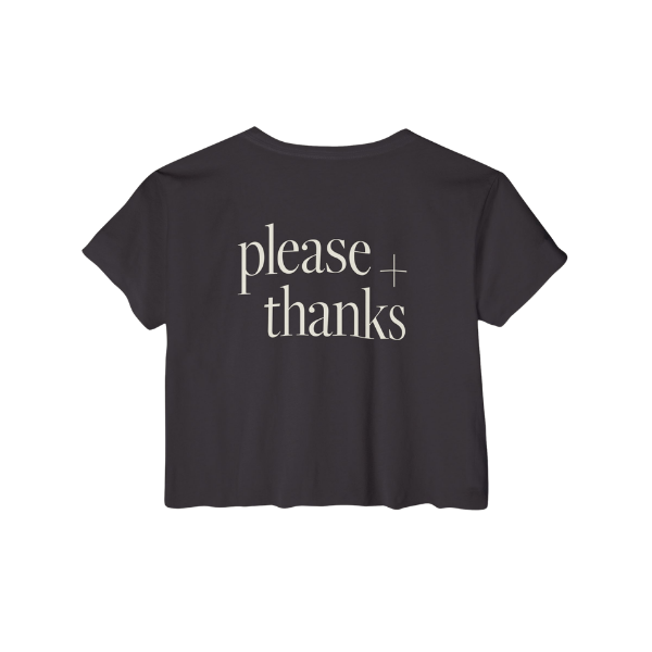 The Understated Crop Tee