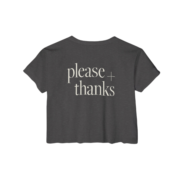 The Understated Crop Tee