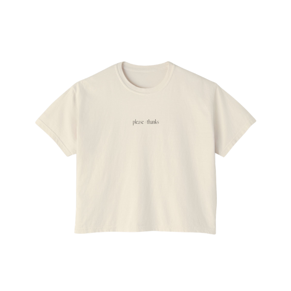 The Signature Boxy Tee