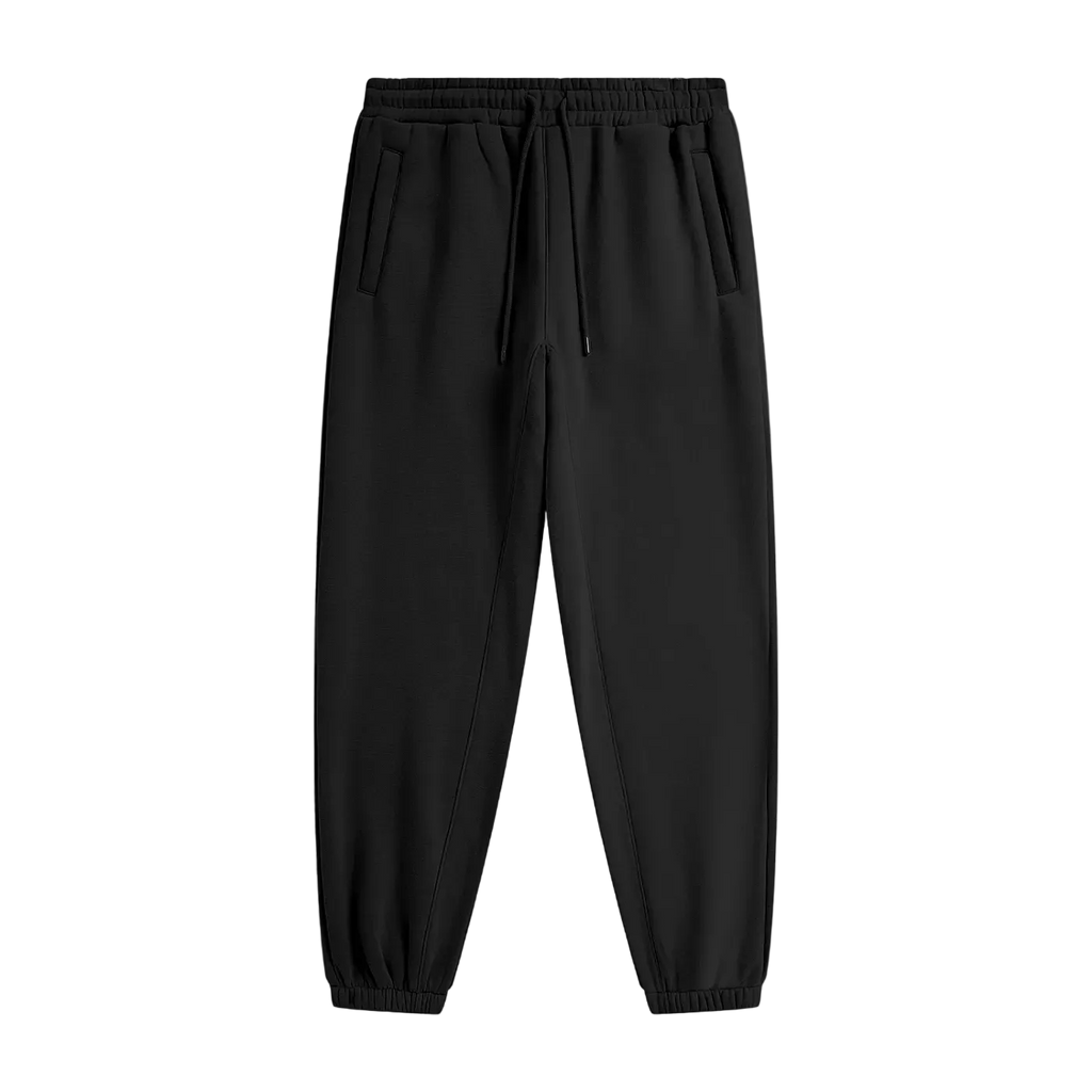 Black pants on a white background